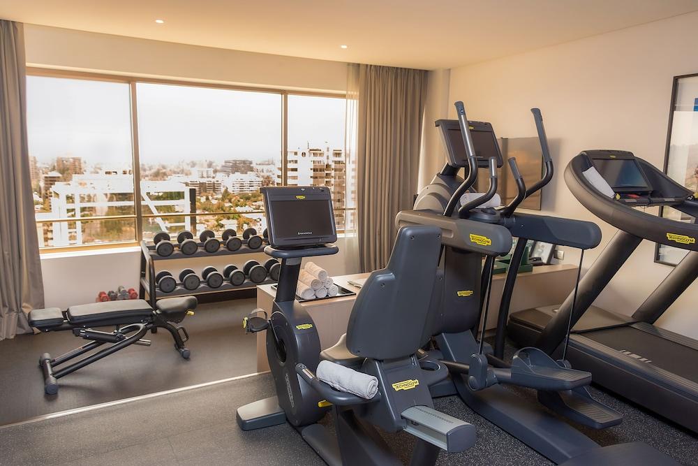 Mandarin Oriental, Santiago Hotel Exterior foto The gym at the hotel