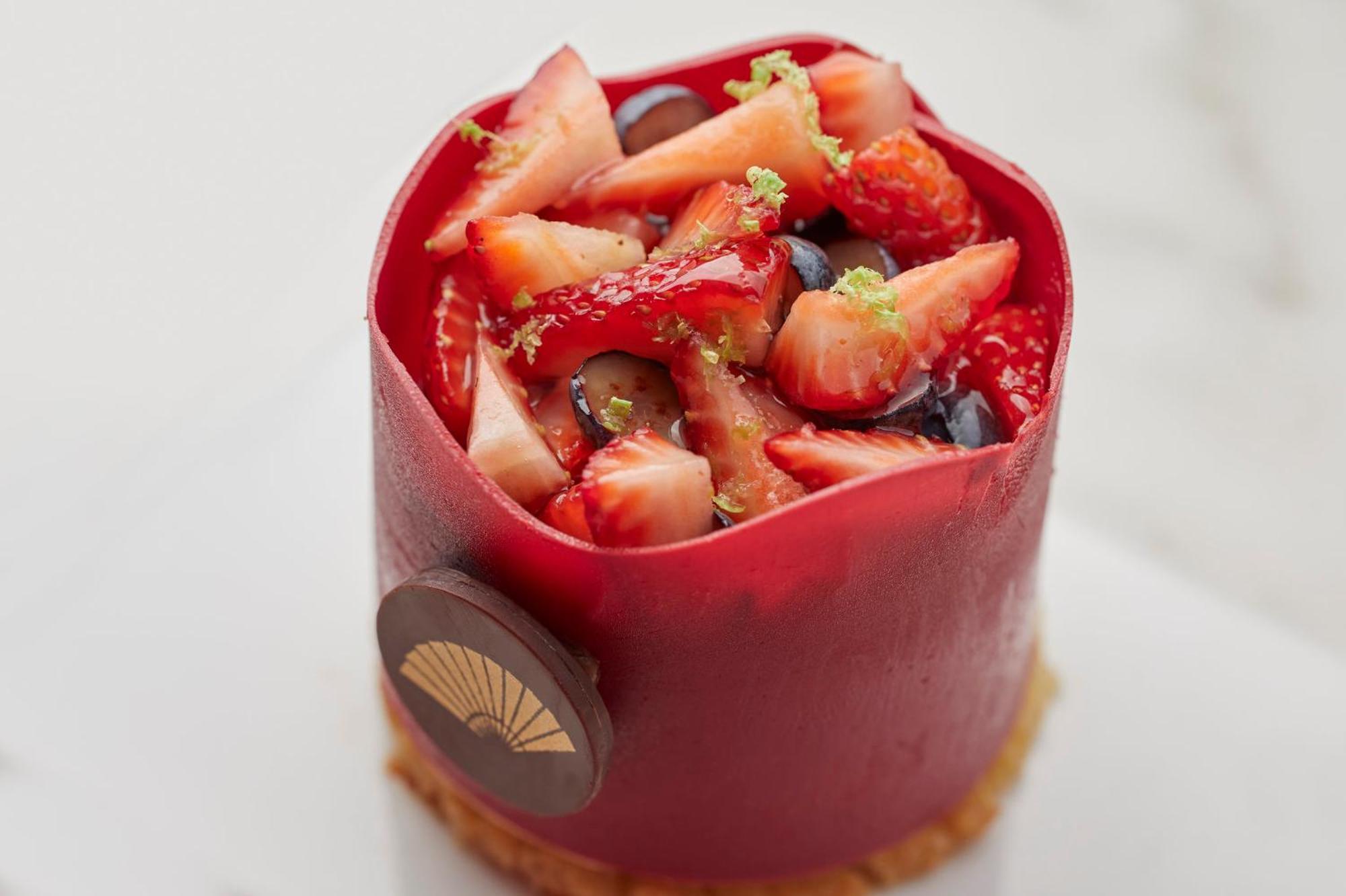 Mandarin Oriental, Santiago Hotel Exterior foto A fruit tart