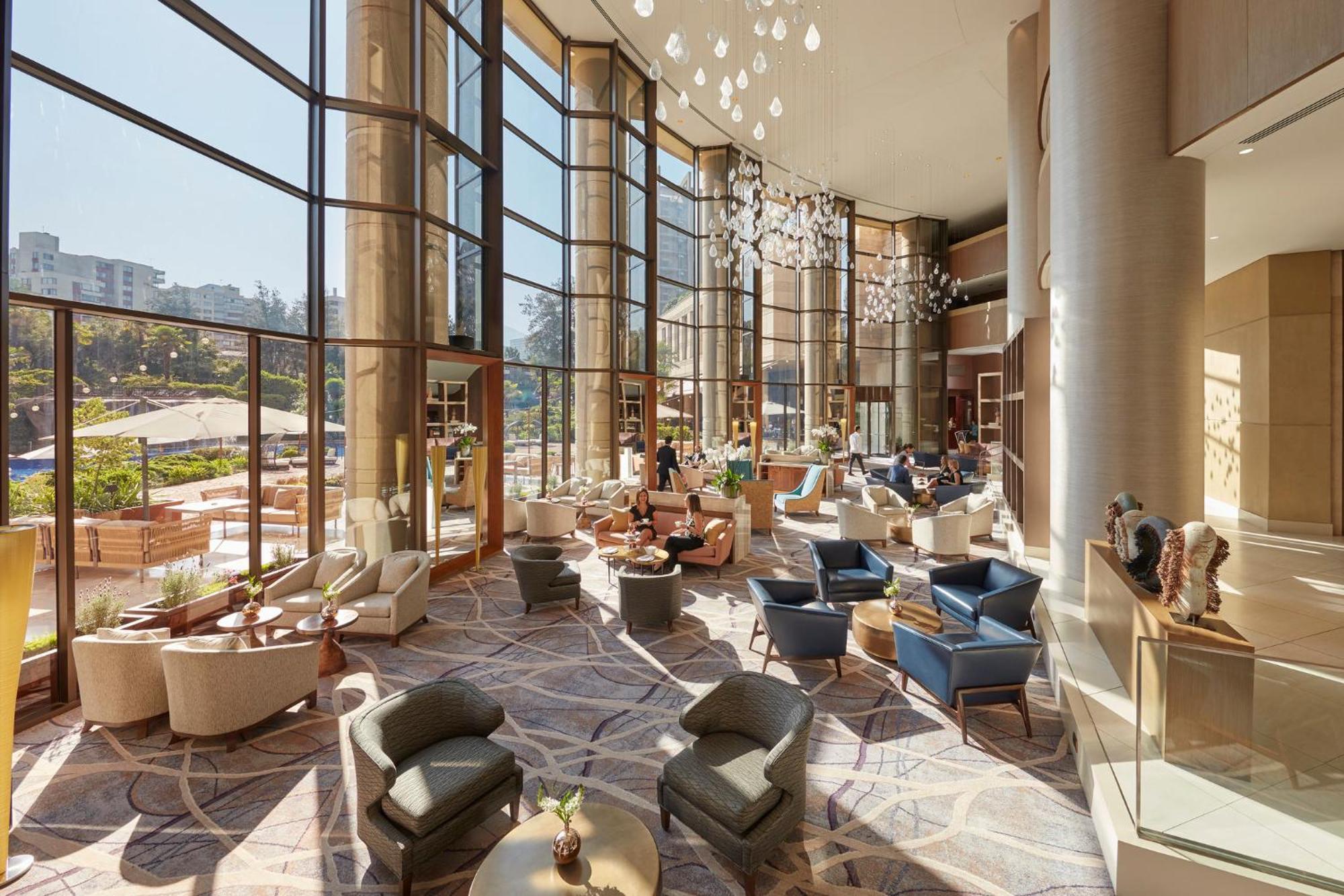 Mandarin Oriental, Santiago Hotel Exterior foto The lobby of the hotel